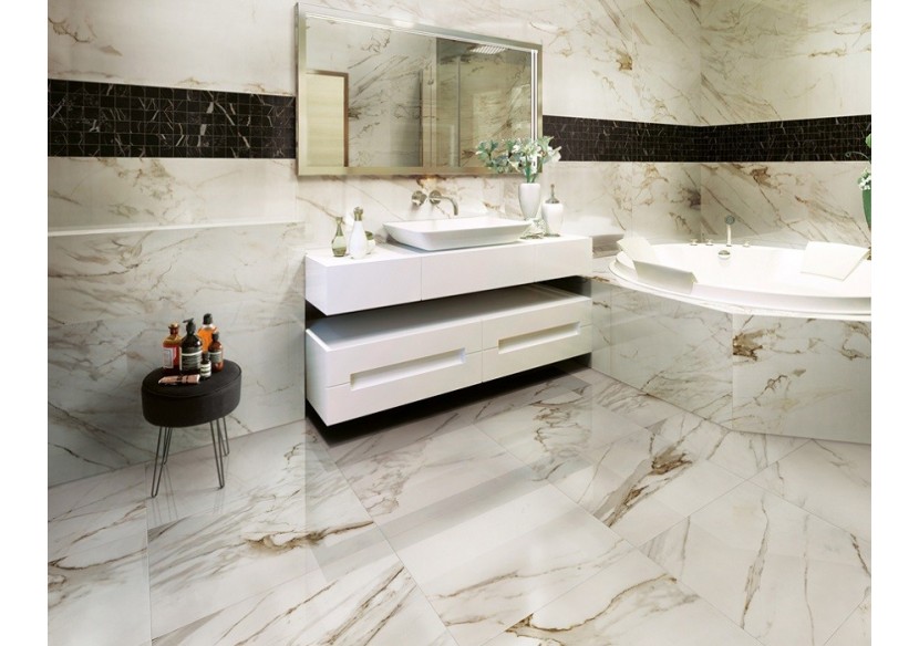 Carrelage sol et mur intérieur grès cérame Canova - Alfalux : Confort'Mat