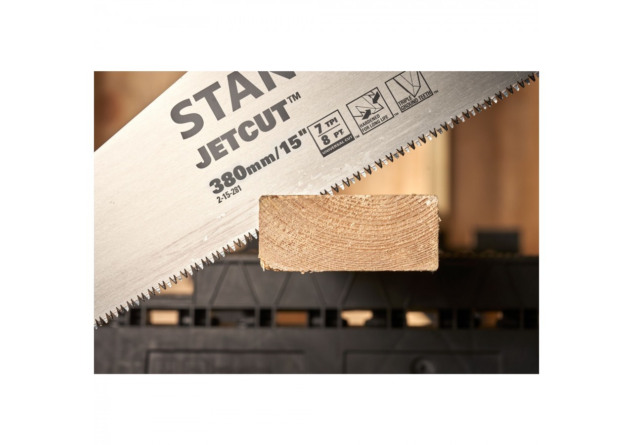 SCIE EGOINE JETCUT COUPE DE DEBIT MOYENNE SECTION 500MM - 2-15-288 - Stanley