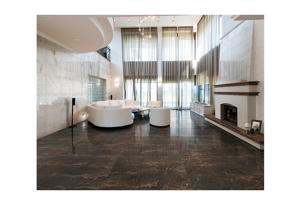 Carrelage sol et mur intérieur grès cérame Canova - Alfalux : Confort'Mat