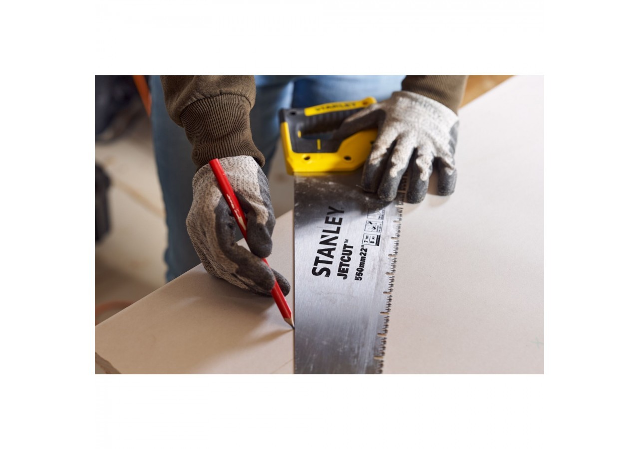 SCIE EGOINE JETCUT SPECIALE PANNEAUX DE PLATRE 550MM - 2-20-037 - Stanley