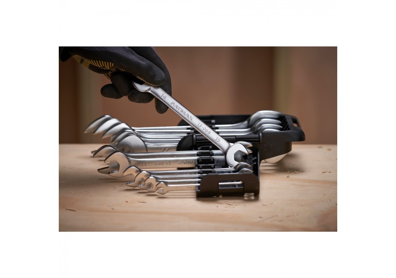 CLÉS À FOURCHES FATMAX - JEU DE 12 PCS - FMMT82902-0 - Stanley