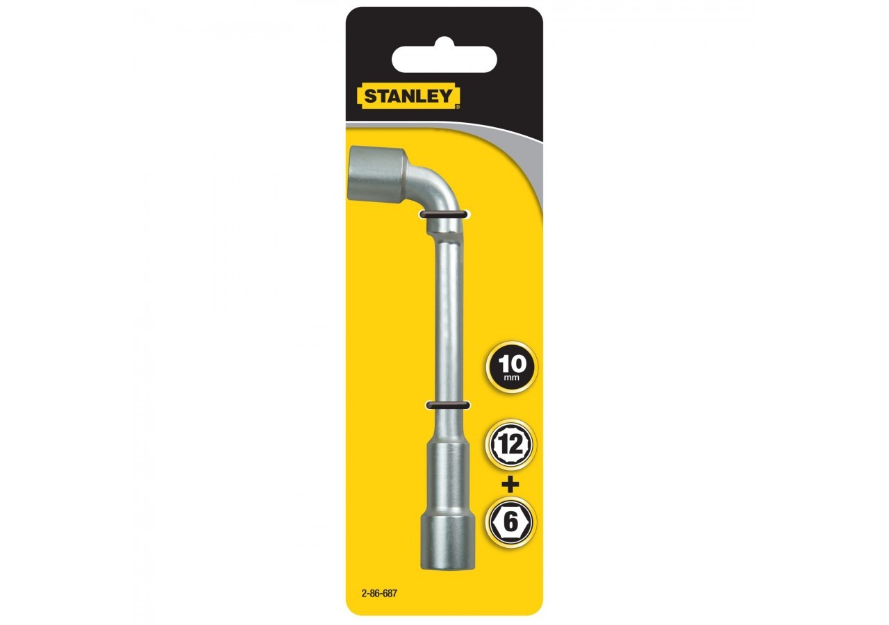 CLE A PIPE DEBOUCHEE 6X12 PANS 10MM - 2-86-687 - Stanley