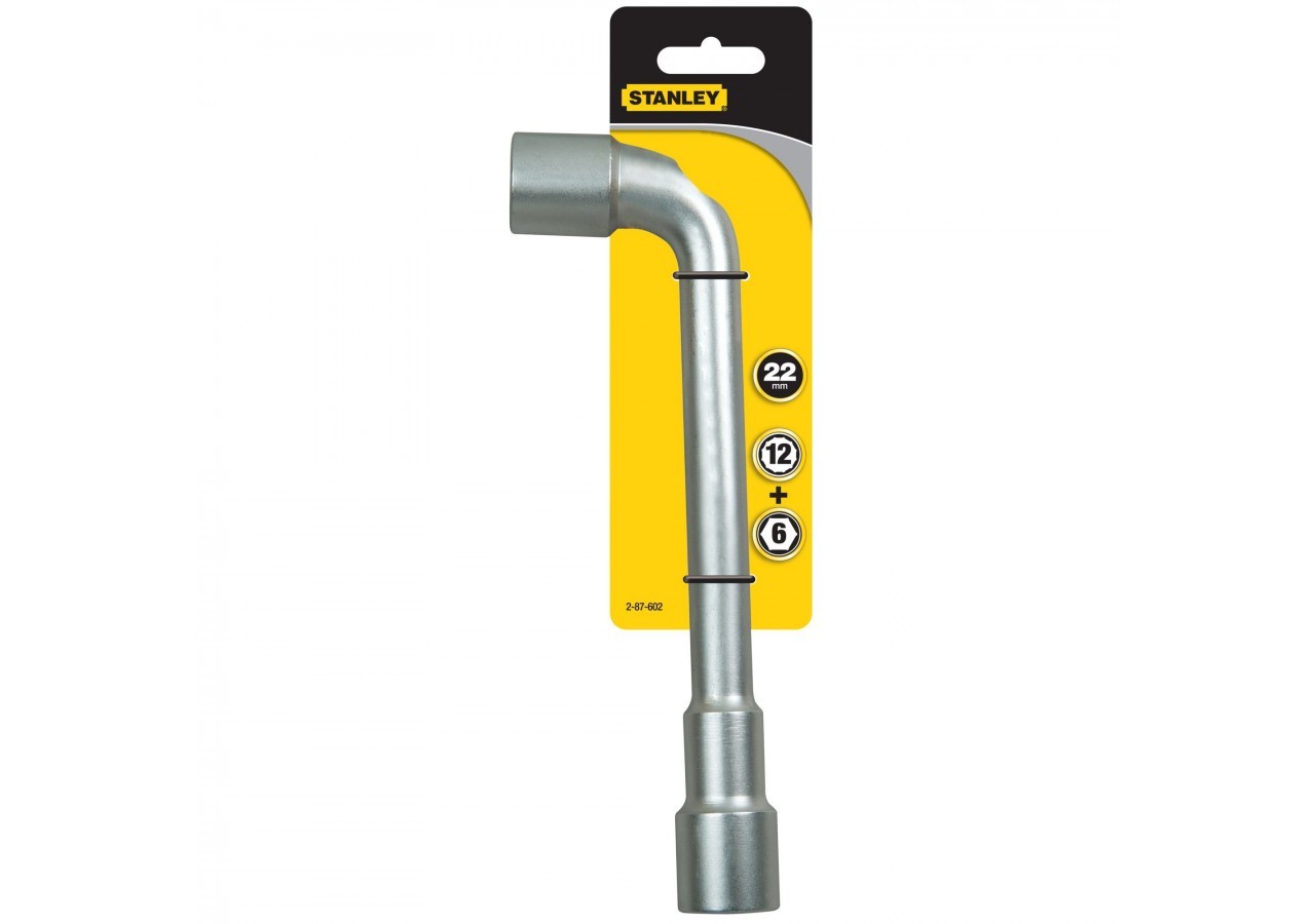CLE A PIPE DEBOUCHEE 6X12 PANS 22MM - 2-87-602 - Stanley