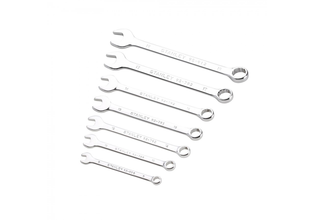 CLÉS MIXTES - 7 PCS - STMT82842-0 - Stanley