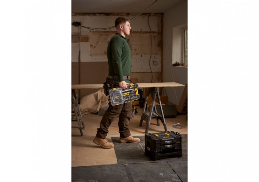 COFFRET CLÉS MIXTES STAKBOX M - JEU DE 12 PCS - FATMAX - FMMT98104-0 - Stanley