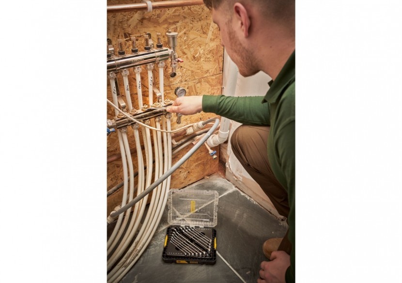 COFFRET CLÉS MIXTES STAKBOX M - JEU DE 12 PCS - FATMAX - FMMT98104-0 - Stanley