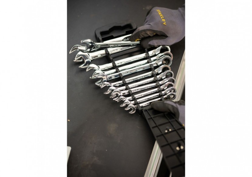 CLÉS MIXTES À CLIQUET - 12 PCS - STMT82847-0 - Stanley