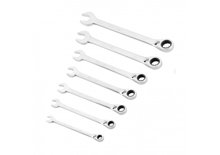 CLÉS MIXTES À CLIQUET RÉVERSIBLE FATMAX - JEU DE 7 PCS - FMMT82848-0 - Stanley