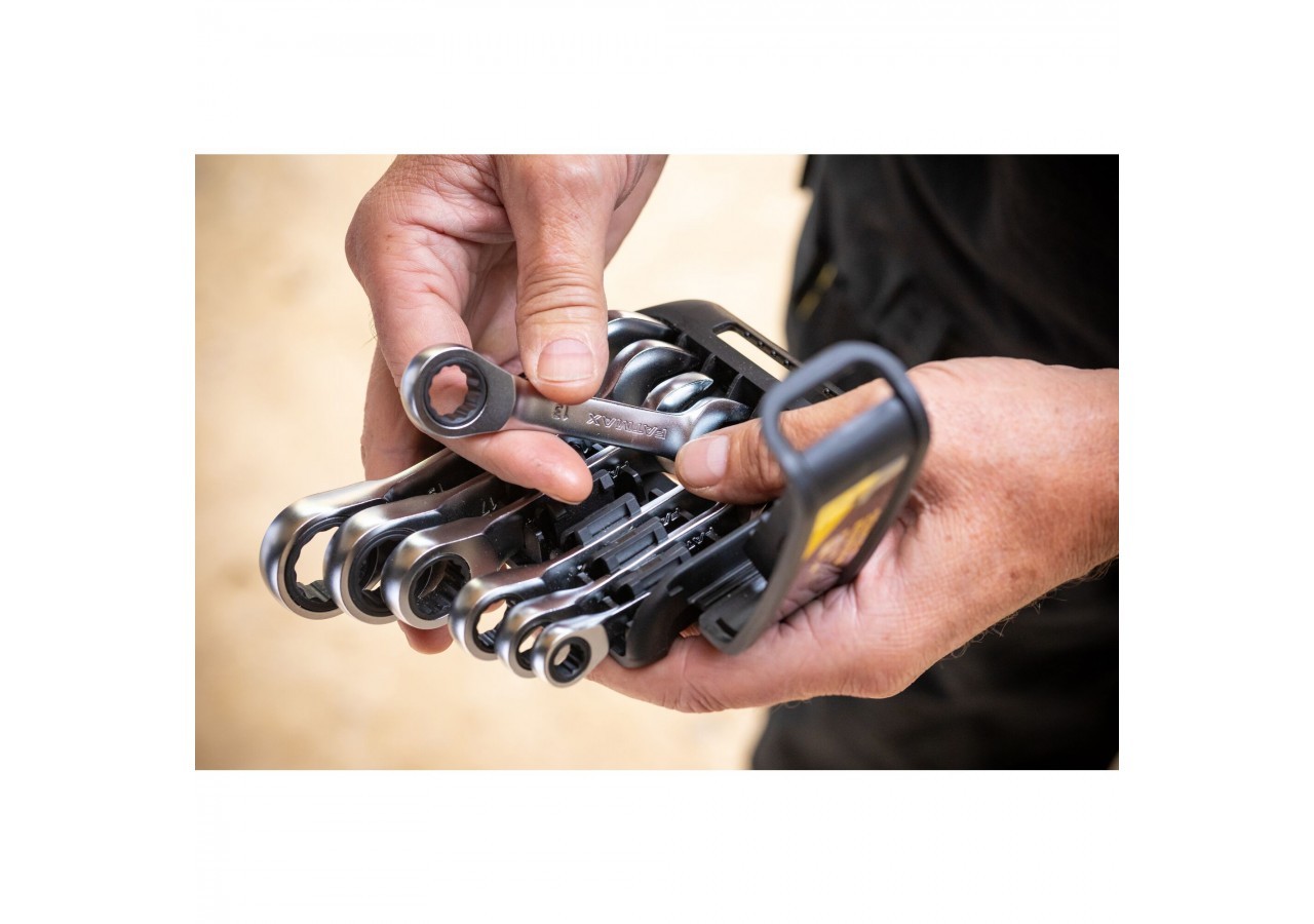 CLÉS MIXTES COURTES À CLIQUET FATMAX - JEU DE 7 PCS - FMMT82900-0 - Stanley