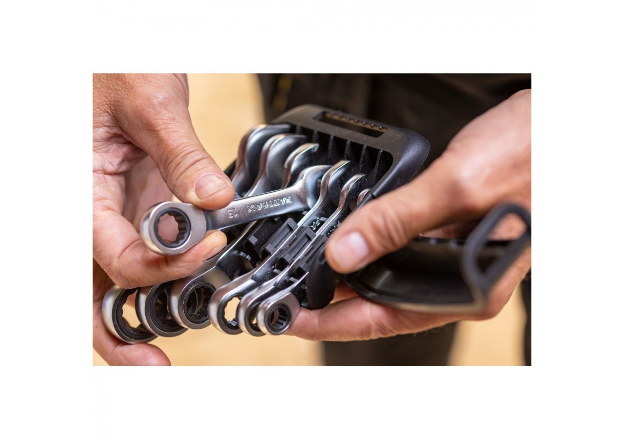 CLÉS MIXTES COURTES À CLIQUET FATMAX - JEU DE 7 PCS - FMMT82900-0 - Stanley