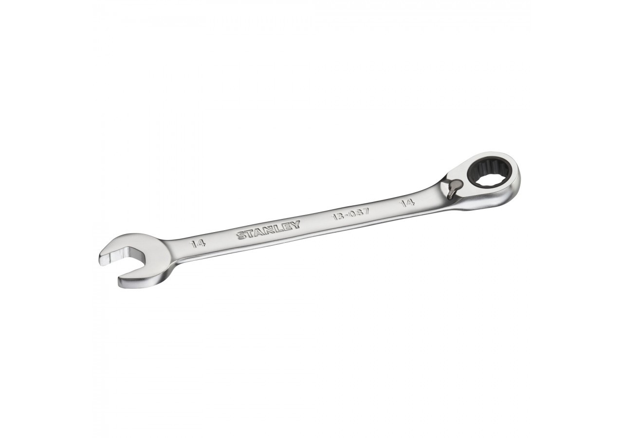 CLE MIXTE A CLIQUET REVERSIBLE 14 MM ANTI-SLIP FATMAX - FMMT13087-0 - Stanley