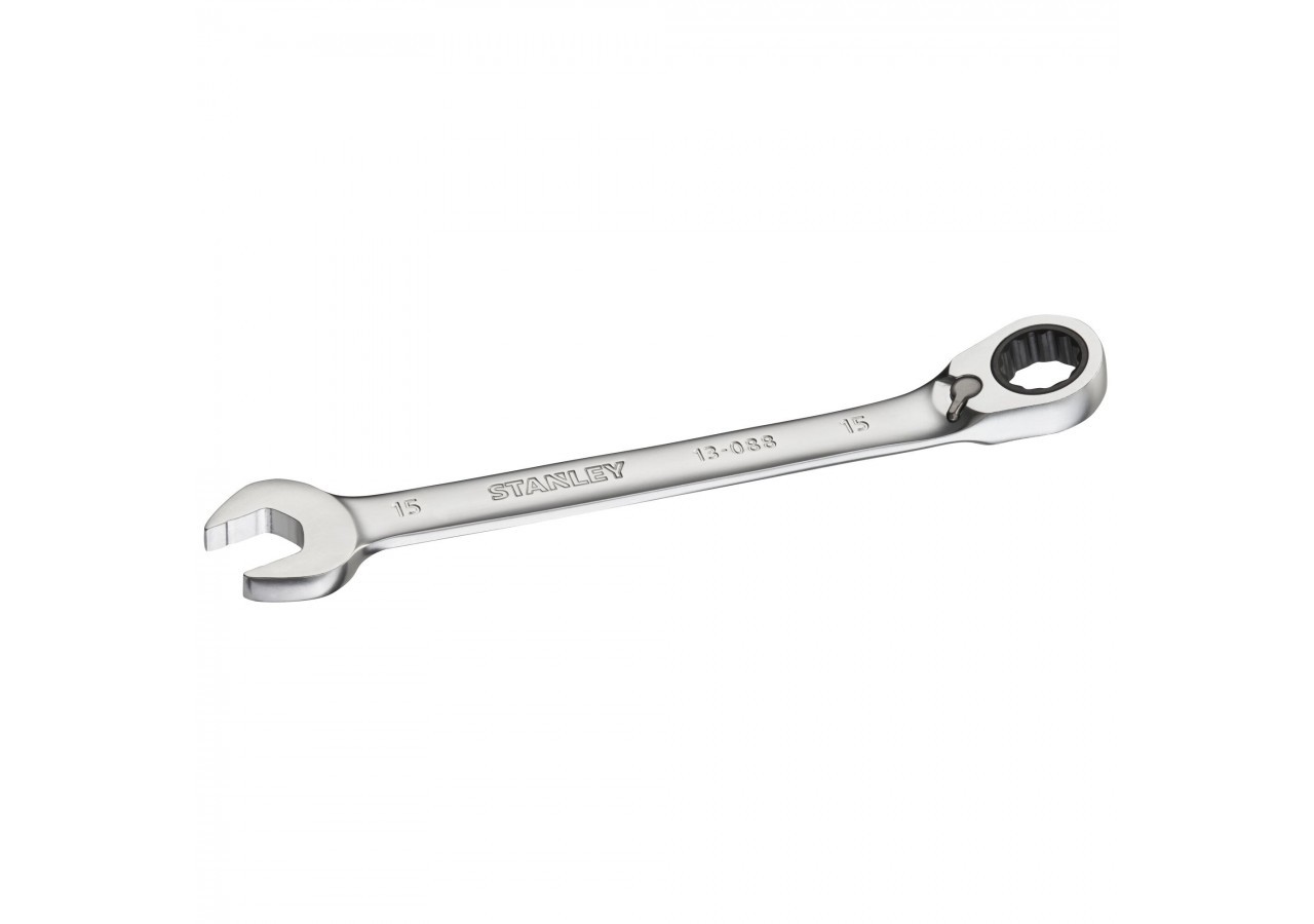 CLE MIXTE A CLIQUET REVERSIBLE 15 MM ANTI-SLIP FATMAX - FMMT13088-0 - Stanley