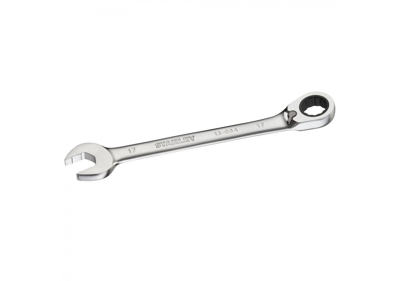 CLE MIXTE A CLIQUET REVERSIBLE 17 MM ANTI-SLIP FATMAX - FMMT13094-0 - Stanley