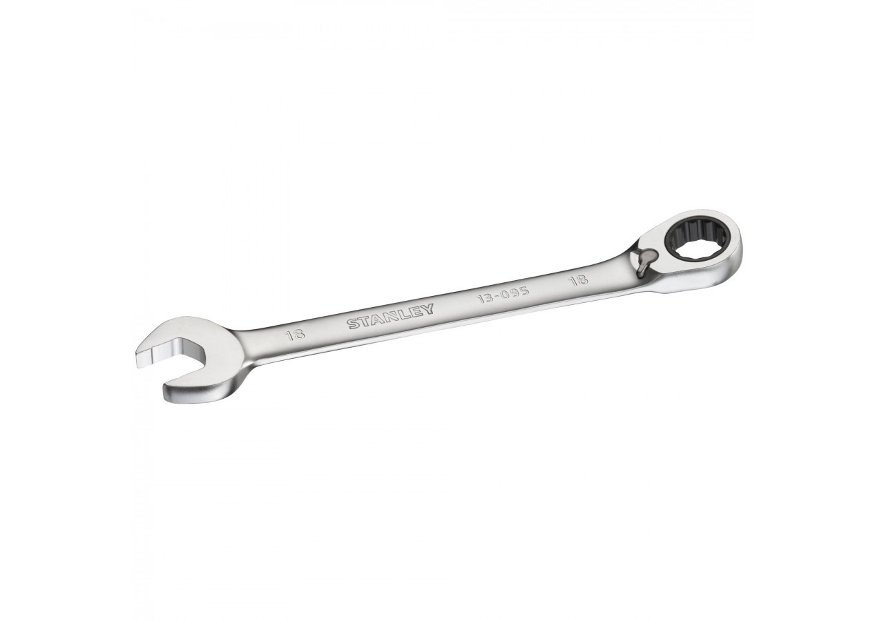 CLE MIXTE A CLIQUET REVERSIBLE 18 MM ANTI-SLIP FATMAX - FMMT13095-0 - Stanley