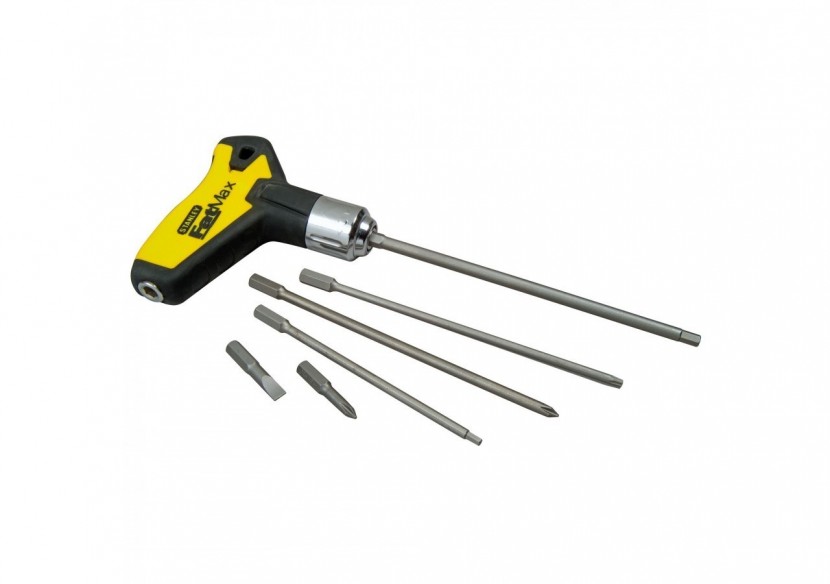 JEU DE CLÉS A CLIQUET MANCHE "T" FATMAX - 27 PIECES - 0-79-153 - Stanley