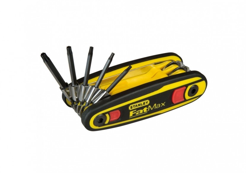 CLE MALE SUR SUPPORT
 VERROUILLABLE - JEU DE 8PCS FATMAX - 0-97-552 - Stanley