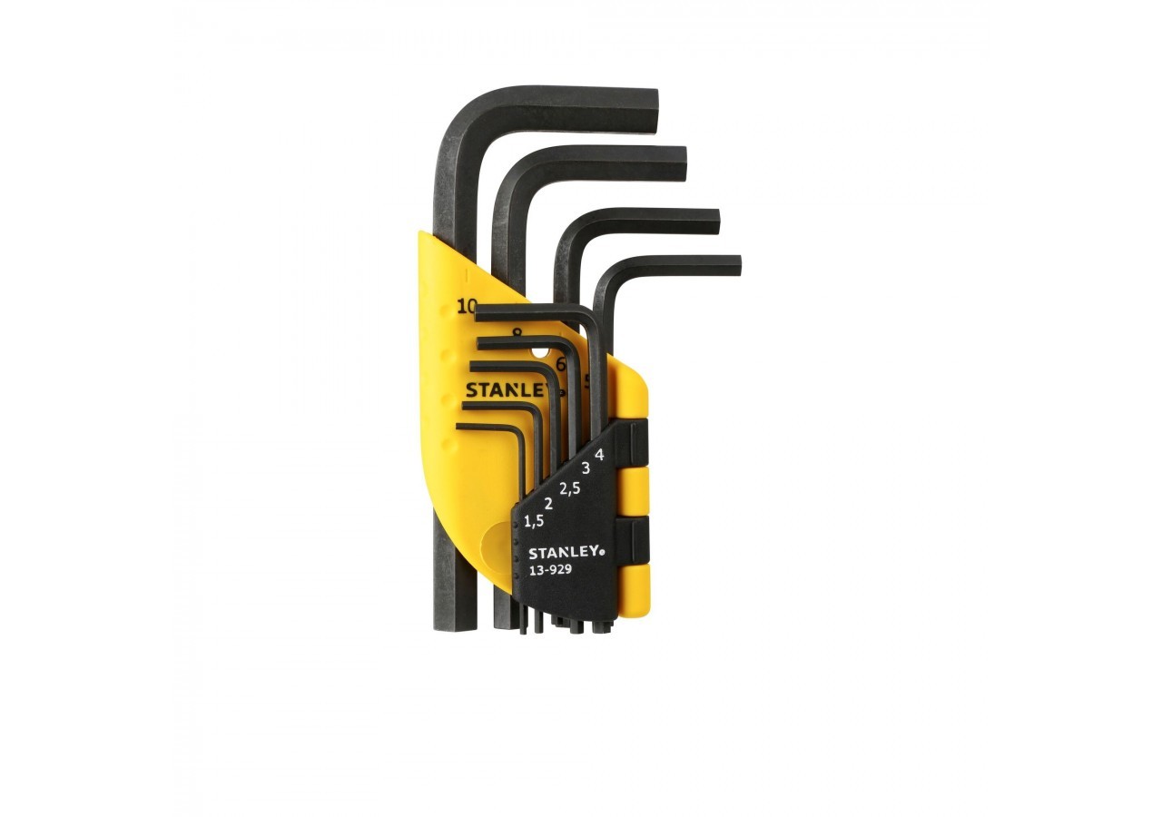 CLE MALE COURTE GAMME PRO - ETUI DE 9PCS - 1-13-929 - Stanley