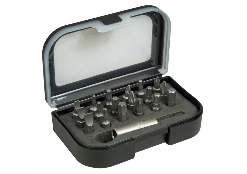COFFRET D'EMBOUTS DE VISSAGE 1/4" 25MM - JEU DE 19PCS - GAMME PRO - 1-13-901 - Stanley