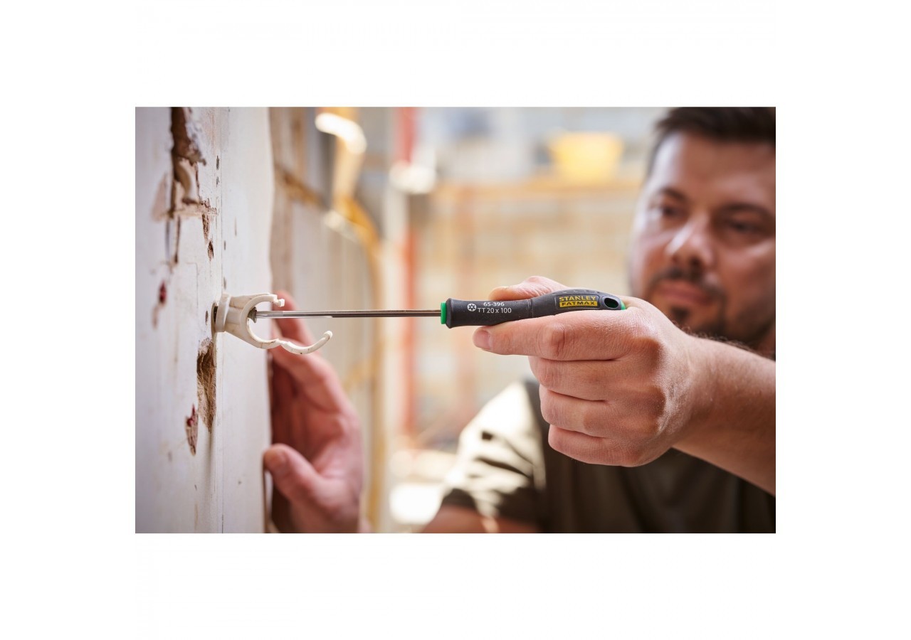 TOURNEVIS ELECTRICIEN + MECANICIEN + PHILLIPS + POZI + TORX - JEU DE 10 PCS FATMAX - FMHT0-62128 - Stanley