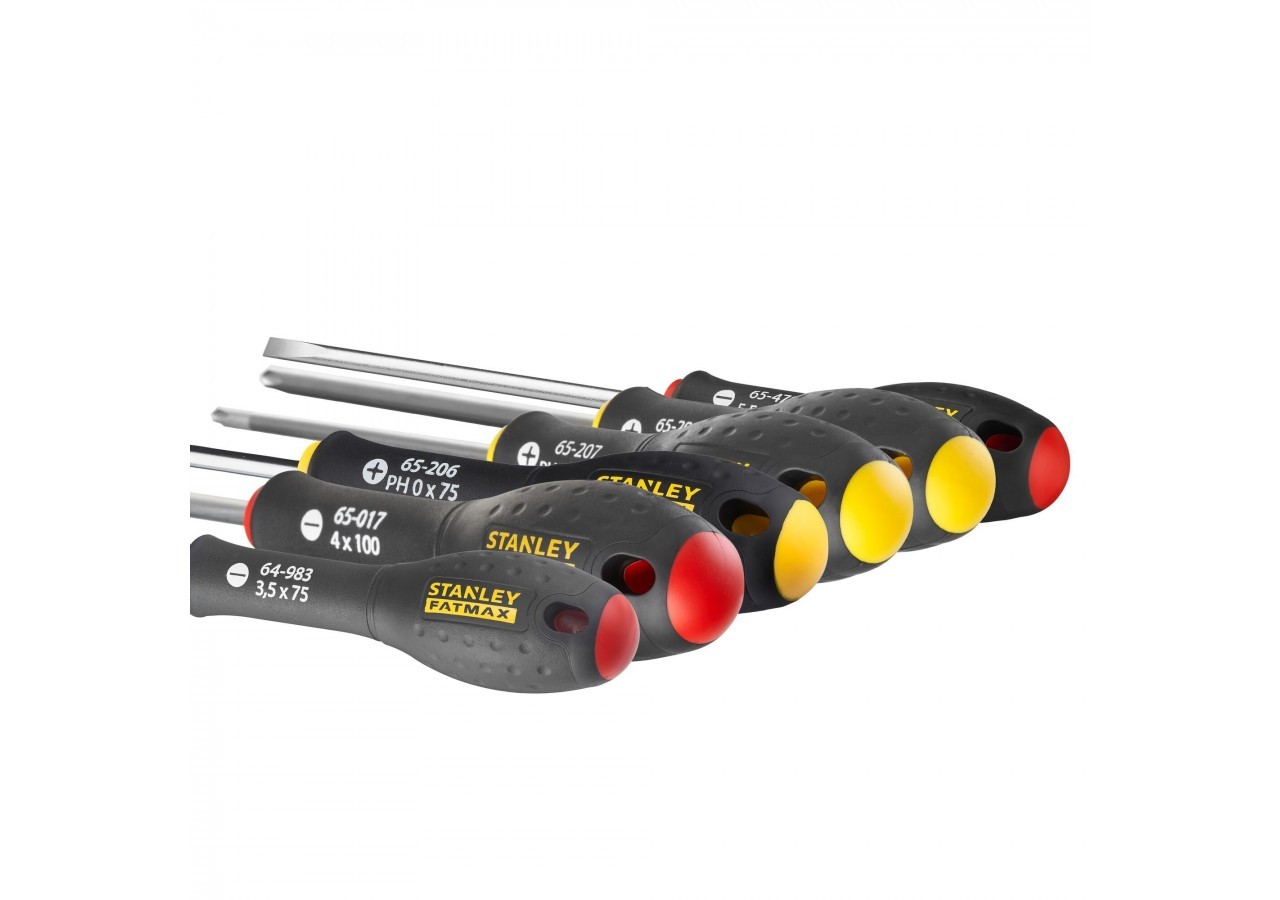 TOURNEVIS ELECTRICIEN + PHILLIPS
 - JEU DE 6 PCS FATMAX - FMHT0-62626 - Stanley