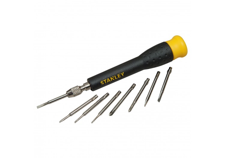MICRO TOURNEVIS MULTILAMES FENTE + PHILLIPS + HEXAGONAL + TORX - JEU DE 16 PCS - STHT0-62633 - Stanley 2