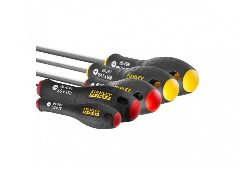 TOURNEVIS ELECTRICIEN + MECANICIEN + PHILLIPS - JEU DE 5PCS FATMAX - 0-65-436 - Stanley TOURNEVIS ELECTRICIEN + MECANICIEN + PHILLIPS - JEU DE 5PCS FATMAX - 0-65-436 - Stanley