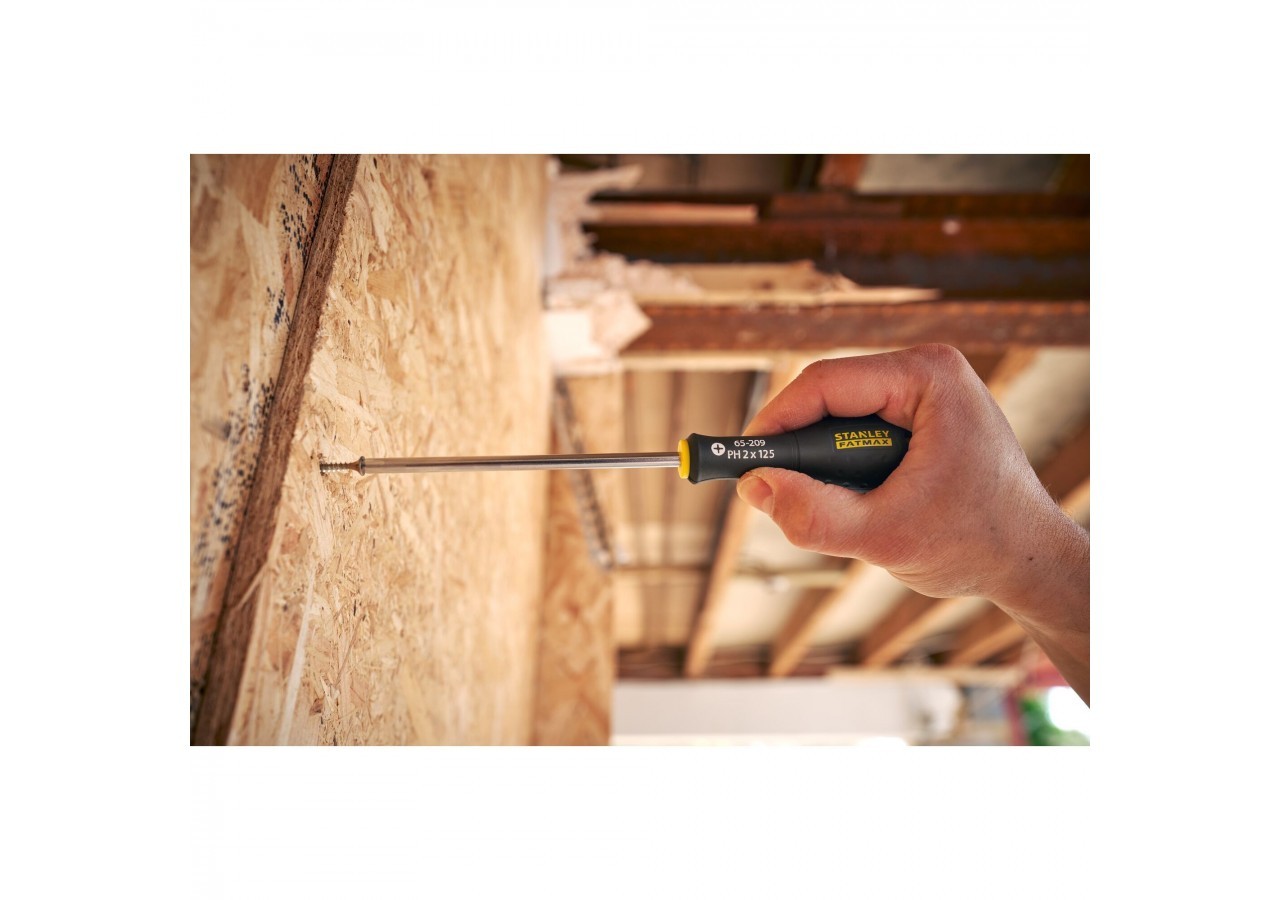 TOURNEVIS ELECTRICIEN + MECANICIEN + PHILLIPS - JEU DE 5PCS FATMAX - 0-65-436 - Stanley