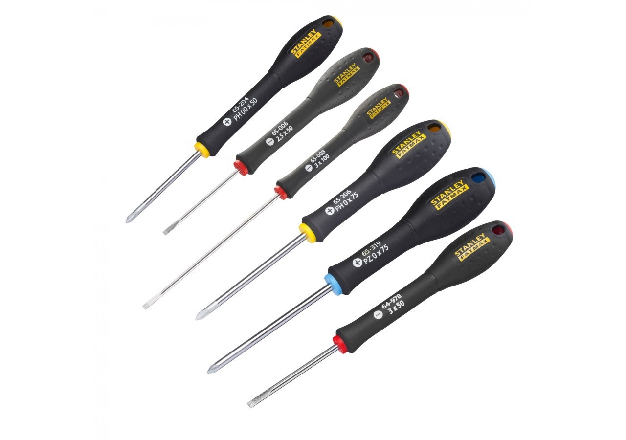 TOURNEVIS DE PRECISION - JEU DE 6PCS FATMAX - 0-65-492 - Stanley