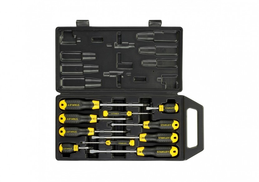 TOURNEVIS CUSHION GRIP - JEU DE 10PCS - 2-65-005 - Stanley