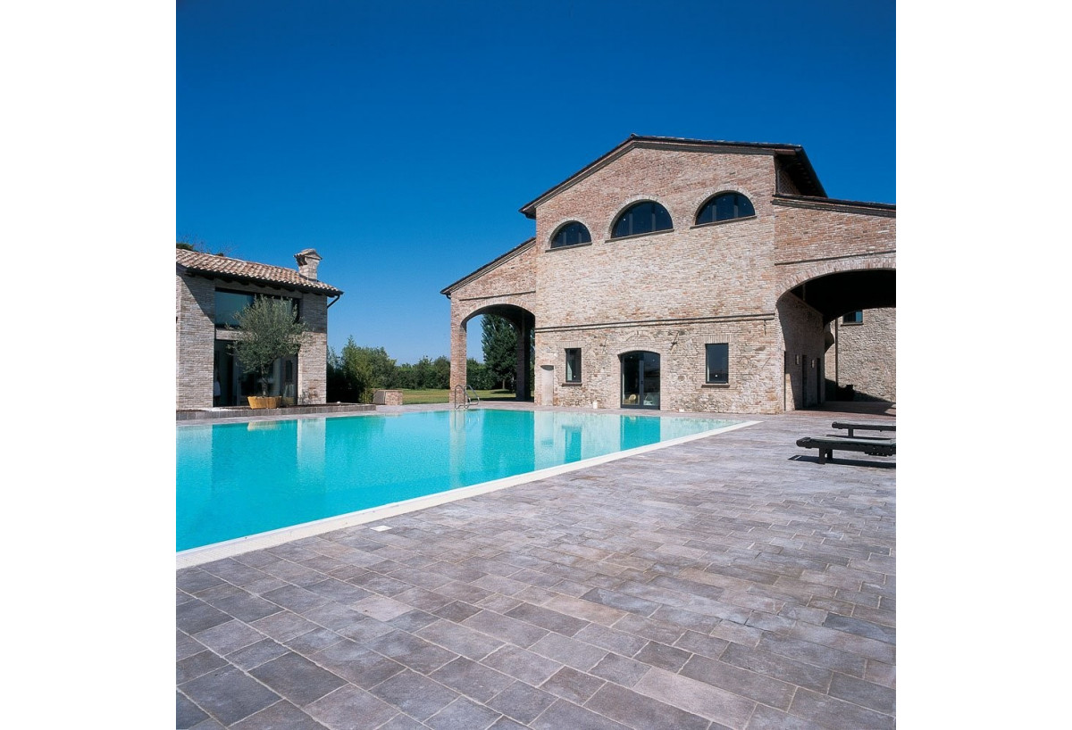 Carrelage sol extérieur grès cérame Pietre  di fanes  - Panaria: Confort'Mat