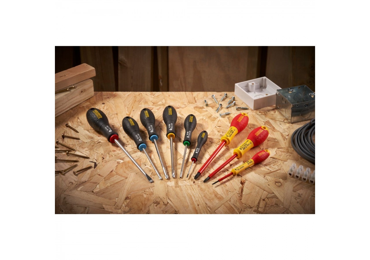 TOURNEVIS POZIDRIV PZ1X100MM FATMAX - 1-65-335 - Stanley