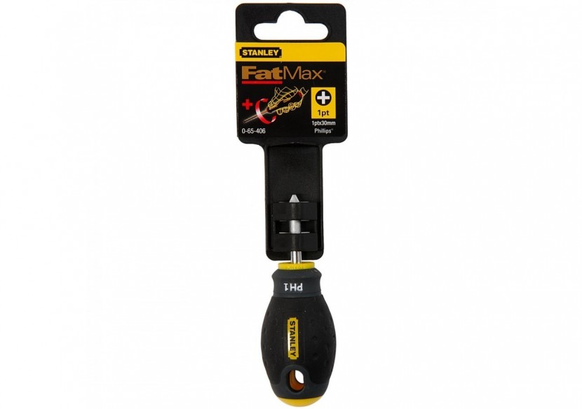 TOURNEVIS PHILLIPS BOULE PH1X30MM FATMAX - 1-65-406 - Stanley