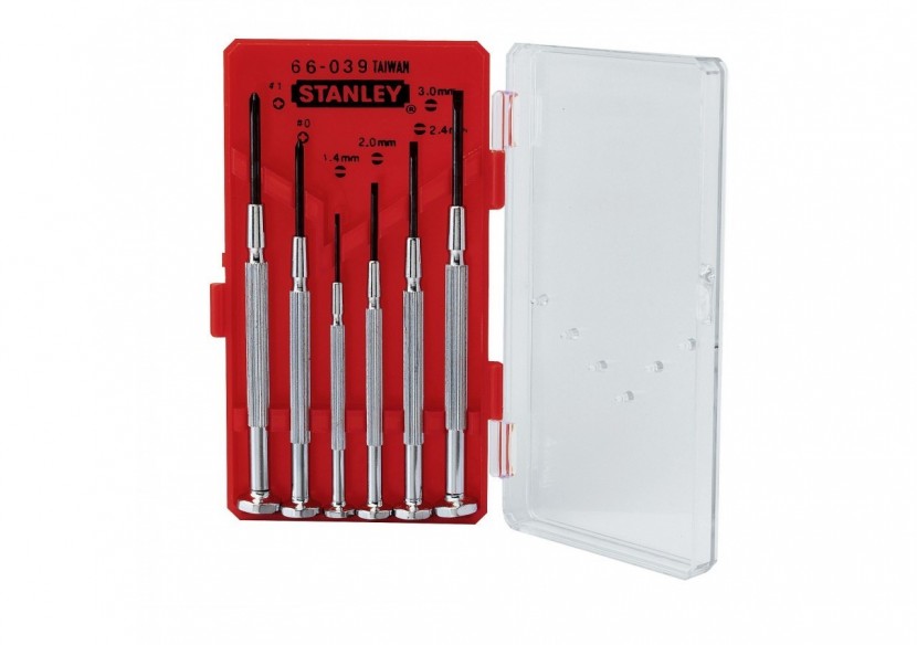 TOURNEVIS HORLOGER COFFRET 6PCS - 1-66-039 - Stanley