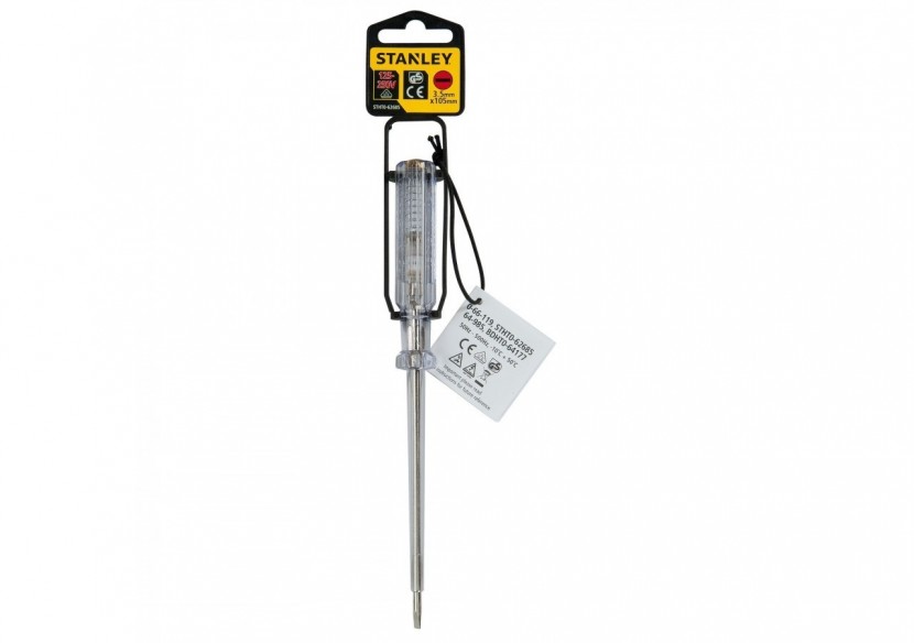 TOURNEVIS TESTEUR LONG BASSE TENSION 3,5X105MM - STHT0-62685 - Stanley