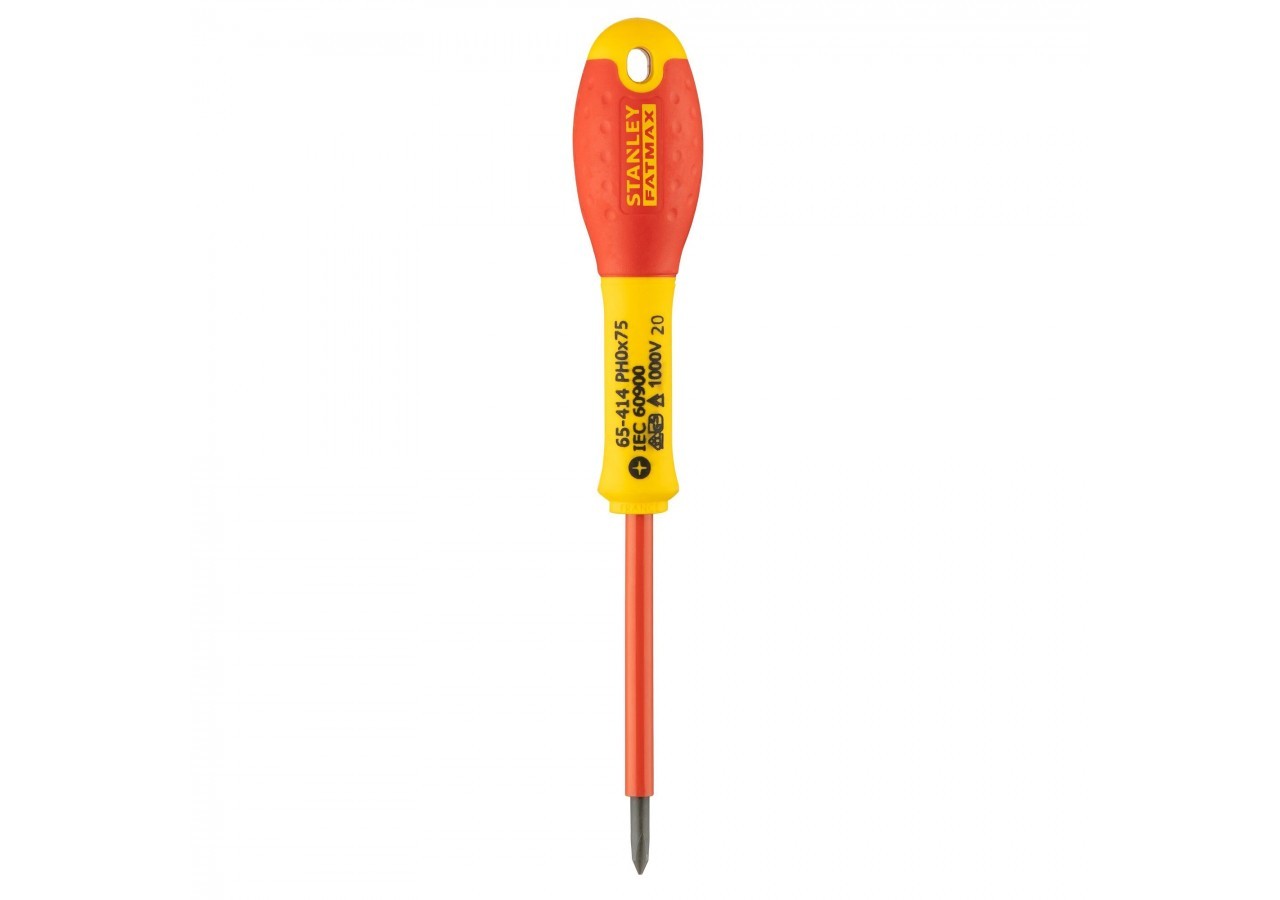 TOURNEVIS PHILLIPS ISOLE 1000V PH0X75MM FATMAX - 0-65-414 - Stanley