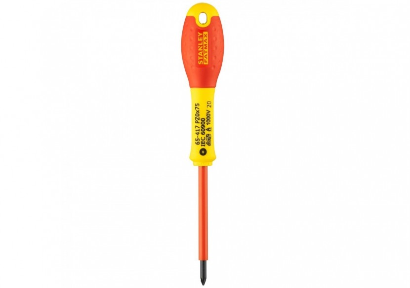 TOURNEVIS POZIDRIV ISOLE 1000V PZ2X125MM FATMAX - 0-65-419 - Stanley TOURNEVIS POZIDRIV ISOLE 1000V PZ2X125MM FATMAX - 0-65-419 - Stanley