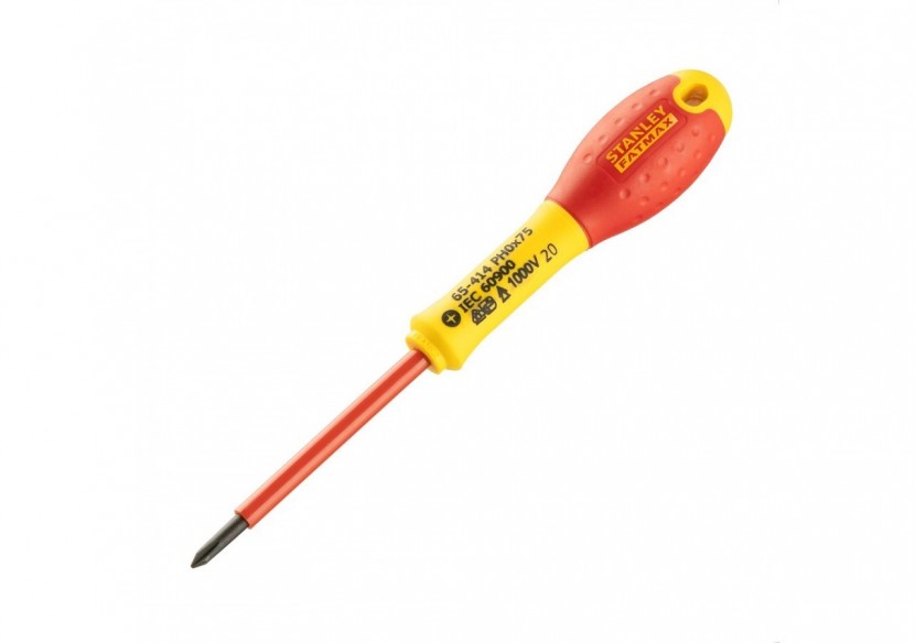 TOURNEVIS PHILLIPS ISOLE 1000V PH2X125MM FATMAX - 1-65-416 - Stanley