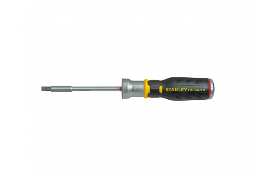 CLIQUET + LED + 12 EMBOUTS : FENTE 5, 6.5, 8MM / PH1-PH2-PH3 / PZ1-PZ2-PZ3 / T10-T15-T20 + LED - FMHT0-62689 - Stanley