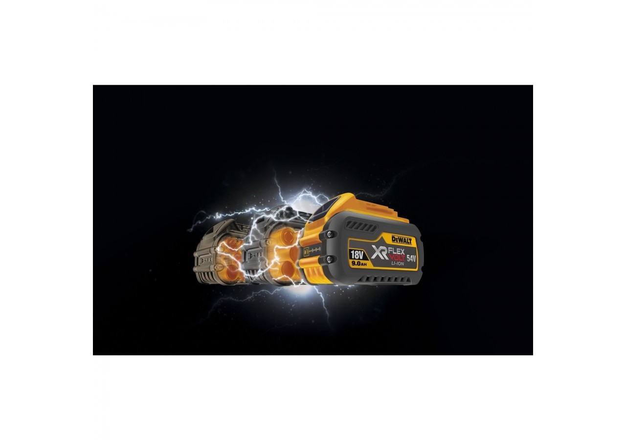 Batterie XR FLEXVOLT 18V/54V 9Ah/3Ah Li-Ion - DCB547-XJ - Dewalt