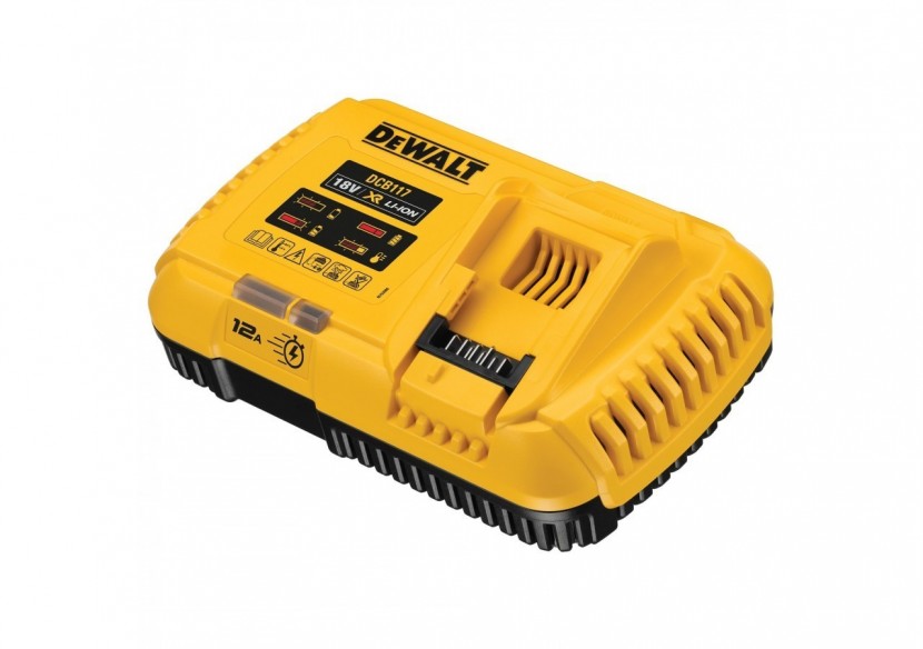 Chargeur rapide XR 18V / 54V - pour batteries de 1.3Ah à 9Ah Li-Ion - DCB117-QW - Dewalt