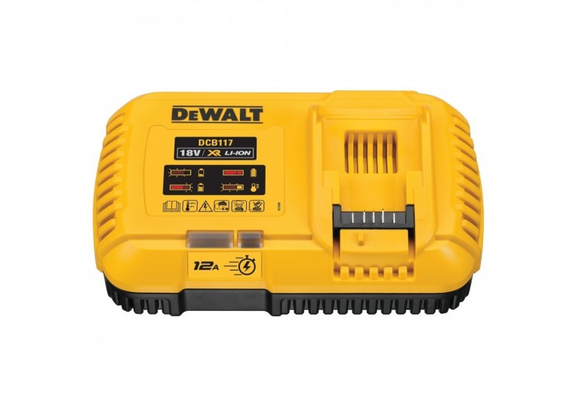 Chargeur rapide XR 18V / 54V - pour batteries de 1.3Ah à 9Ah Li-Ion - DCB117-QW - Dewalt