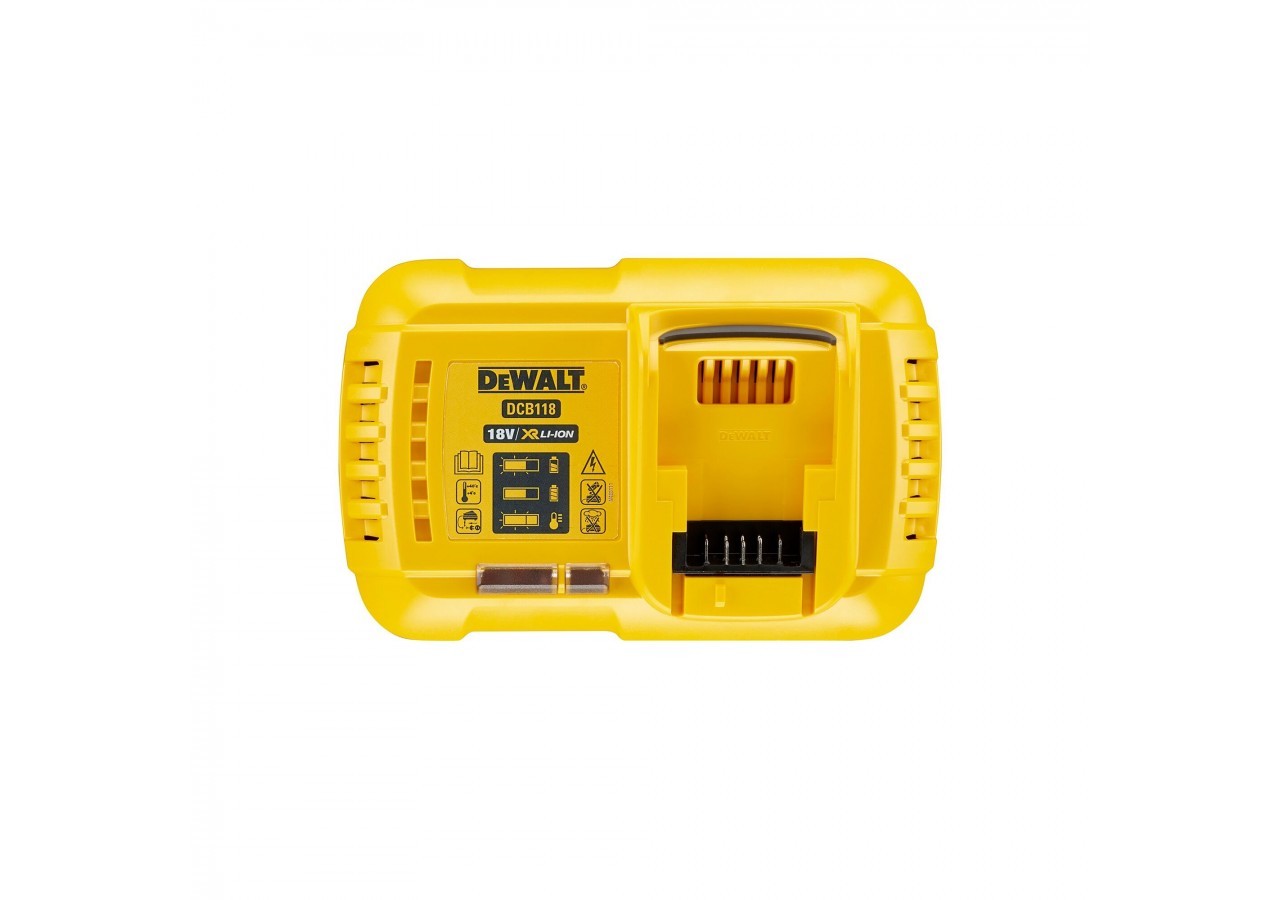 Chargeur rapide XR 18V / 54V - batteries de 1.3Ah à 9Ah Li-Ion - DCB118-QW - Dewalt