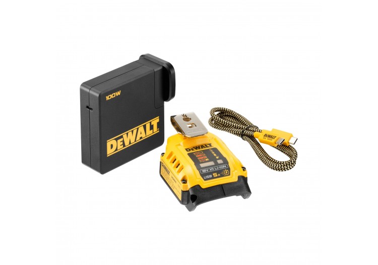 Chargeur portable 5A XR 18V / 54V - DCB094K-QW - Dewalt