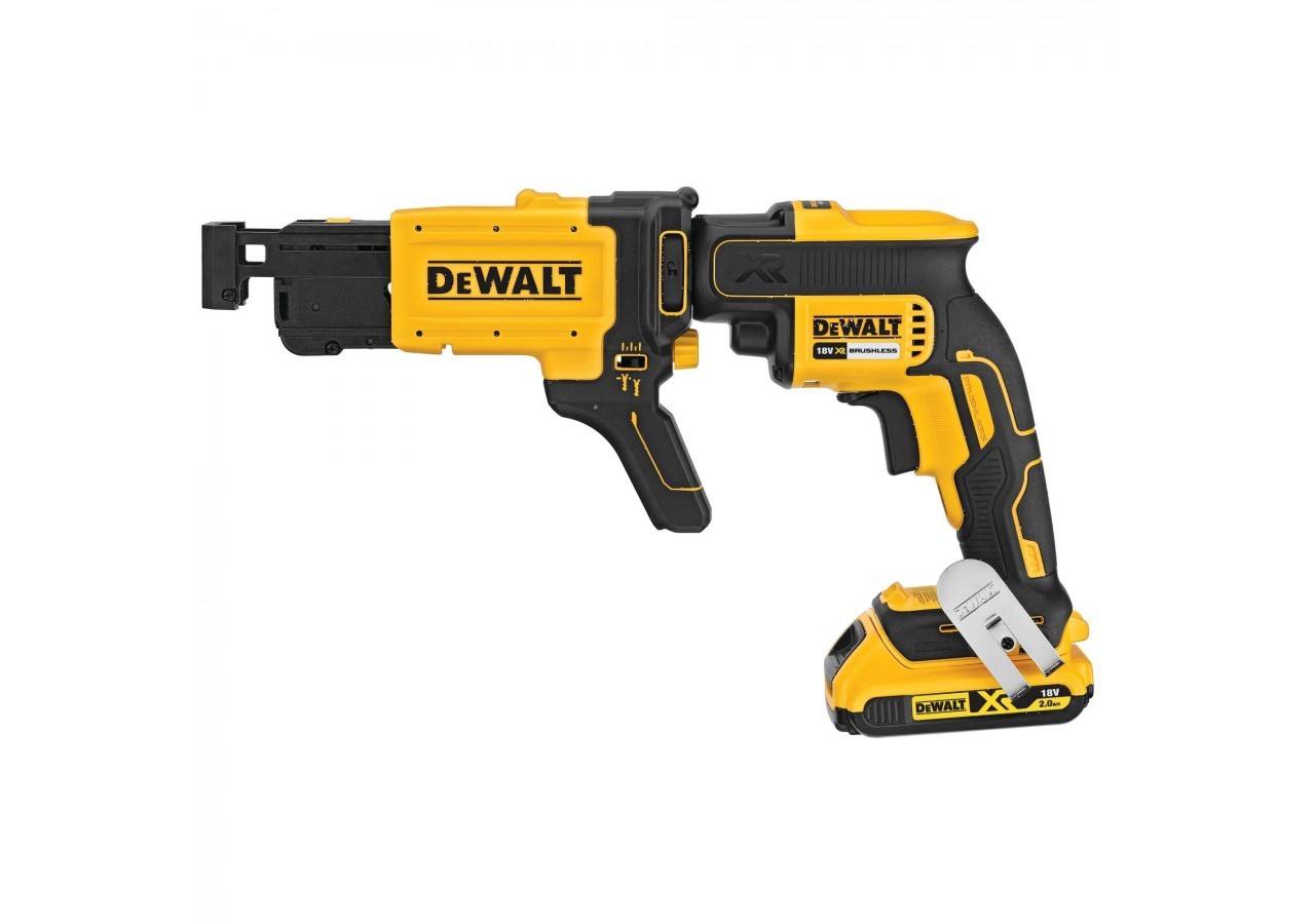 Chargeur vis en bande pour visseuse à plaques de plâtre XR 18V - DCF6202-XJ - Dewalt