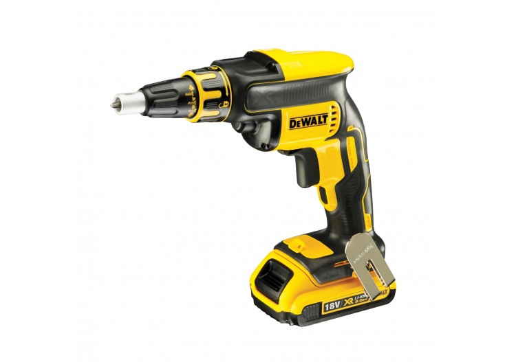 Visseuse à plaques de plâtre XR 18V 2Ah Li-Ion Brushless - DCF620D2-QW - Dewalt