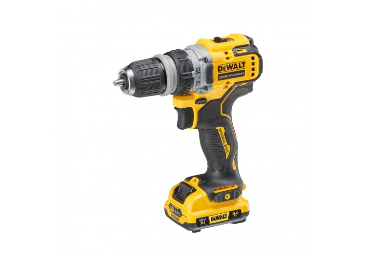 Perceuse visseuse à têtes multiples XR 12V 3Ah Li-Ion Brushless - DCD703L2T-QW - Dewalt