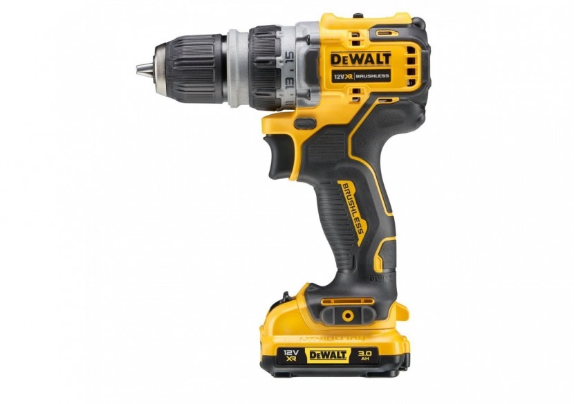 Perceuse visseuse à têtes multiples XR 12V 3Ah Li-Ion Brushless - DCD703L2T-QW - Dewalt