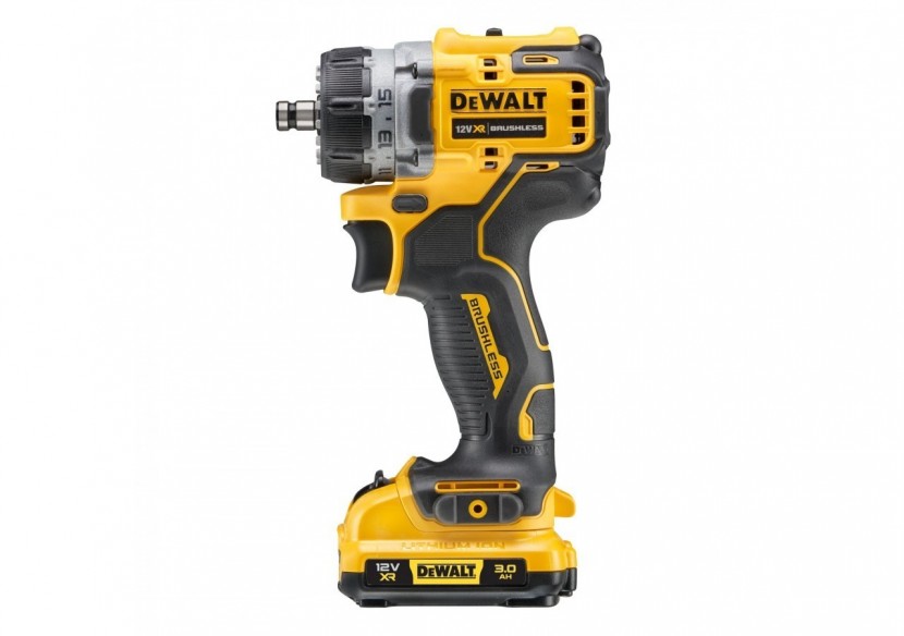 Perceuse visseuse à têtes multiples XR 12V 3Ah Li-Ion Brushless - DCD703L2T-QW - Dewalt