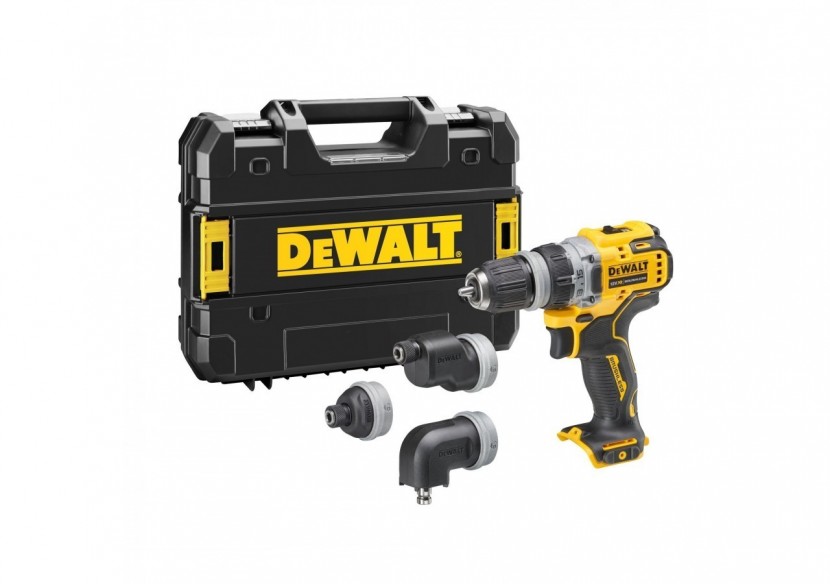 Perceuse visseuse à têtes multiples XR 12V Brushless - DCD703NT-XJ - Dewalt