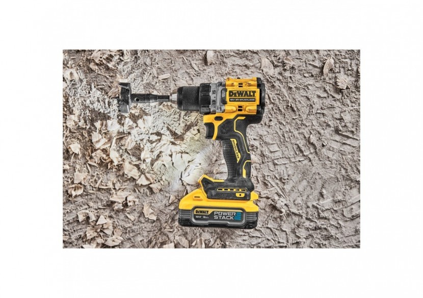 Perceuse visseuse Compacte XR 18V 5Ah Li-ion Brushless POWERSTACK - DCD800H2T-QW - Dewalt
